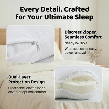 CloudRest Adjustable Memory Foam Pillow