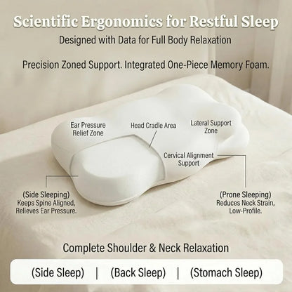 CloudRest Adjustable Memory Foam Pillow